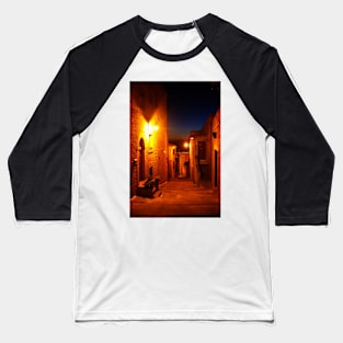 Street View in Calascibetta, Sicily 2012 Baseball T-Shirt